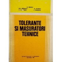 Tolerante si masuratori tehnice