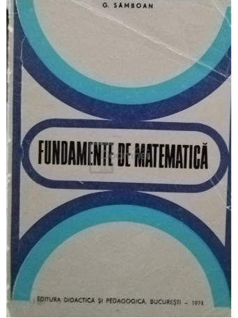 Fundamente de matematica