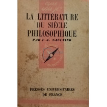 La litterature du siecle philosophique