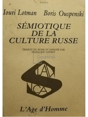 Semiotique de la culture russe