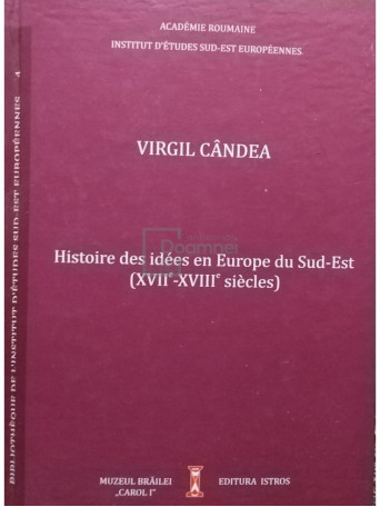 Histoire des idees en Europe du Sud-Est (XVII-XVIII siecles)