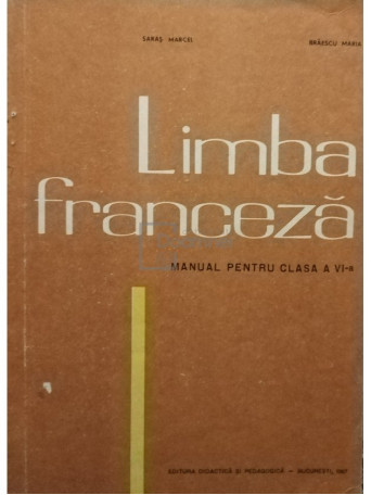 Limba franceza - Manual pentru clasa a VI-a