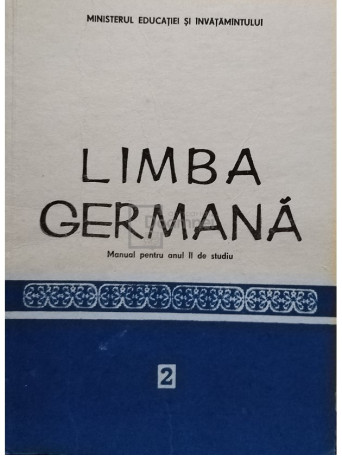 Limba germana - Manual pentru anul II de studiu