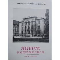 Arhiva romaneasca, anul CLVI, tom II, fascicula 2/1996