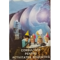 Consultatii pentru activitatea educativa