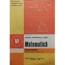 Matematica - Geometrie, manual pentru clasa a VI-a