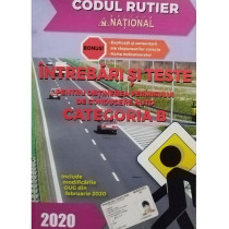 Intrebari si teste pentru obtinerea permisului de conducere auto categoria B