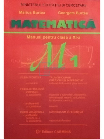 Matematica M1. Manual pentru clasa a XI-a