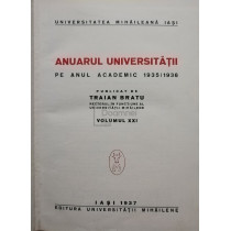 Anuarul Universitatii pe anul academic 1935/1936