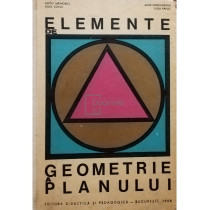 Elemente de geometrie a planului