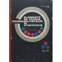 Elemente de teoria probabilitatilor si statistica