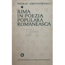 Rima in poezia populara romaneasca