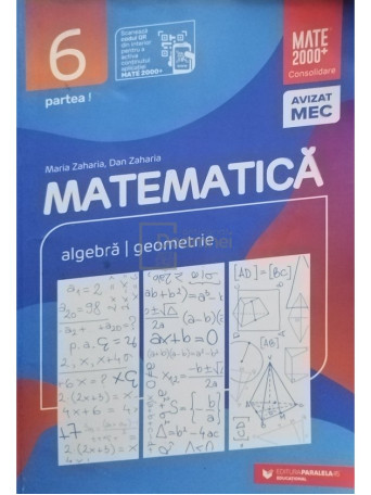 Matematica - Algebra, geometrie, clasa a VI-a, partea I