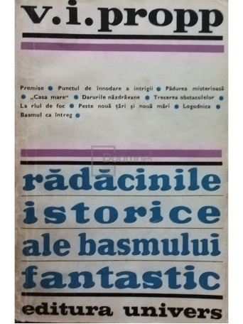 Radacinile istorice ale basmului fantastic