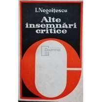 Alte insemnari critice