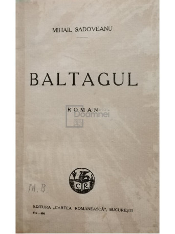 Baltagul, editia I