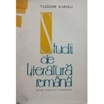 Studii de literatura romana