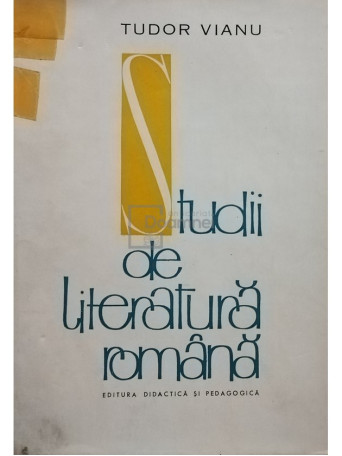 Studii de literatura romana