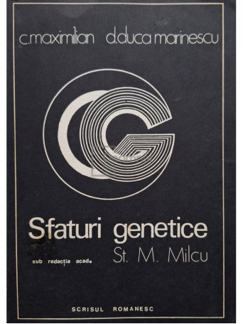 C. Maximilian - Sfaturi genetice - 1977 - Brosata