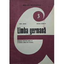 Limba germana - Manual pentru anul III (a doua limba de studiu)