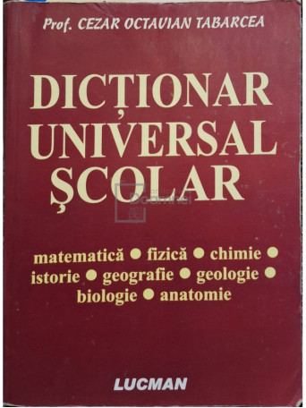 Dictionar universal scolar