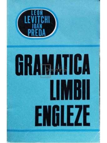 Gramatica limbii engleze