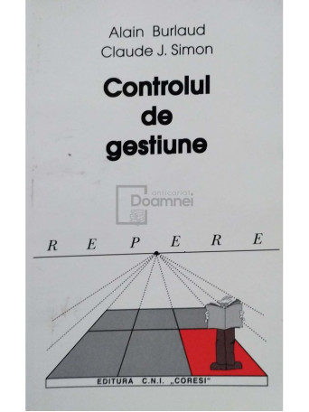 Alain Burlaud - Controlul de gestiune - 1997 - Brosata