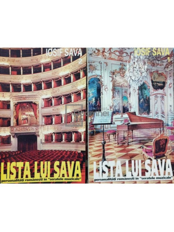 Lista lui Sava, 2 vol.