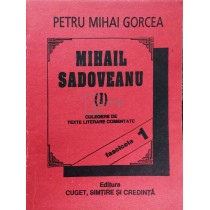 Mihail Sadoveanu (I)