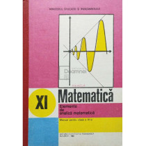 Matematica - Manual pentru clasa a XI-a - Elemente de analiza matematica