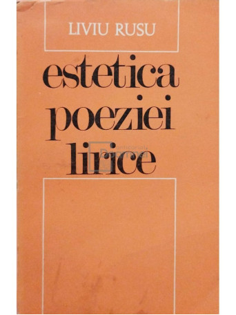 Estetica poeziei lirice