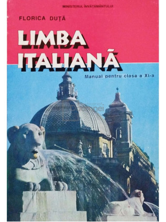 Limba italiana - Manual pentru clasa a XI-a