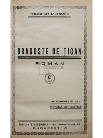 Dragoste de tigan