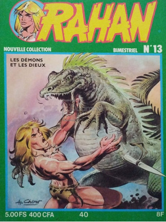 RAHAN , NR. 13 , LES DEMONS ET LES DIEUX - 1980 - Brosata