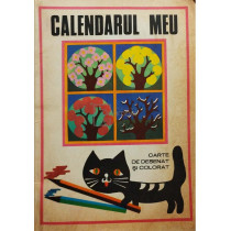 Calendarul meu - Carte de desenat si colorat