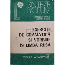 Exercitii de gramatica si vorbire in limba rusa