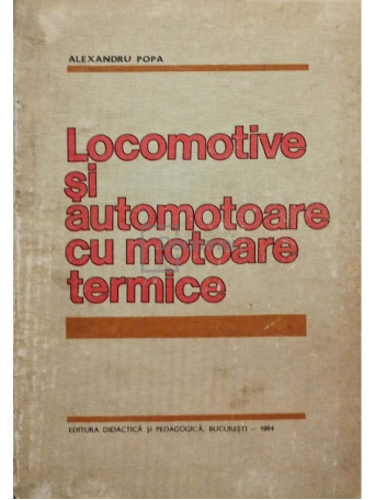 Locomotive si automotoare cu motoare termice