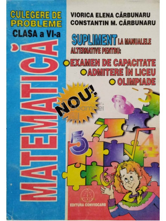 Matematica - Culegere de probleme clasa a VI-a