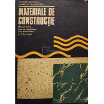 Materiale de constructie - Manual pentru licee de specialitate, scoli profesionale si scoli de maistri