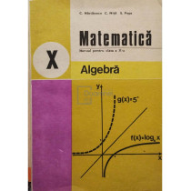 Matematica - Manual pentru clasa a X-a, algebra