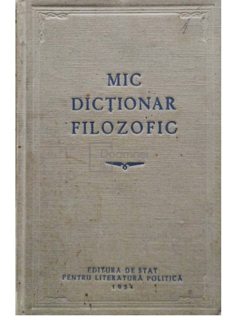 Mic dictionar filozofic