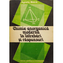 Chimie anorganica moderna in intrebari si raspunsuri