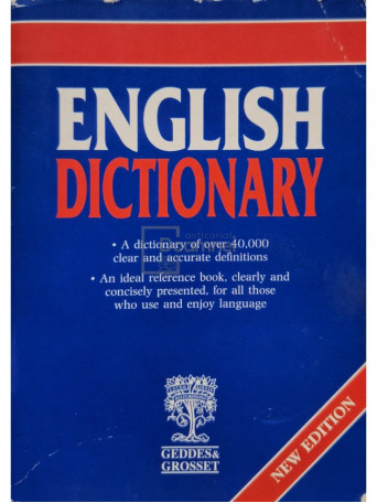 English dictionary - 1999 - Brosata