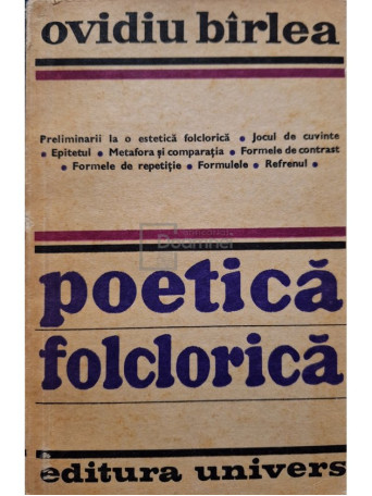 Poetica folclorica