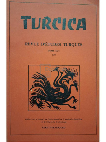 Turcica - Revue d'etudes torques, tome IX/1 1977