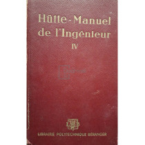 Hutte - Manuel de l'ingenieur IV (Electrotechnique)