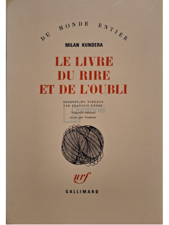 Le livre du rire et de l'oubli