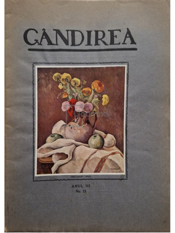 Revista Gandirea, anul III, nr. 15