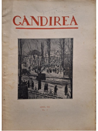 Revista Gandirea, anul VII, nr. 2