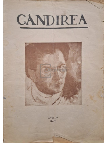 Revista Gandirea, anul IV, nr. 7